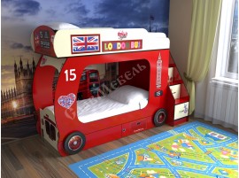 Двухъярусная кровать "Автобус 2" - фото - 6